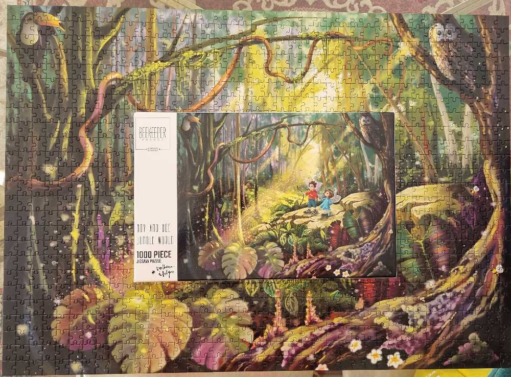 Boy And Bee Jungle World - Melbourne I Love You puzzle collectible - Main Image 2