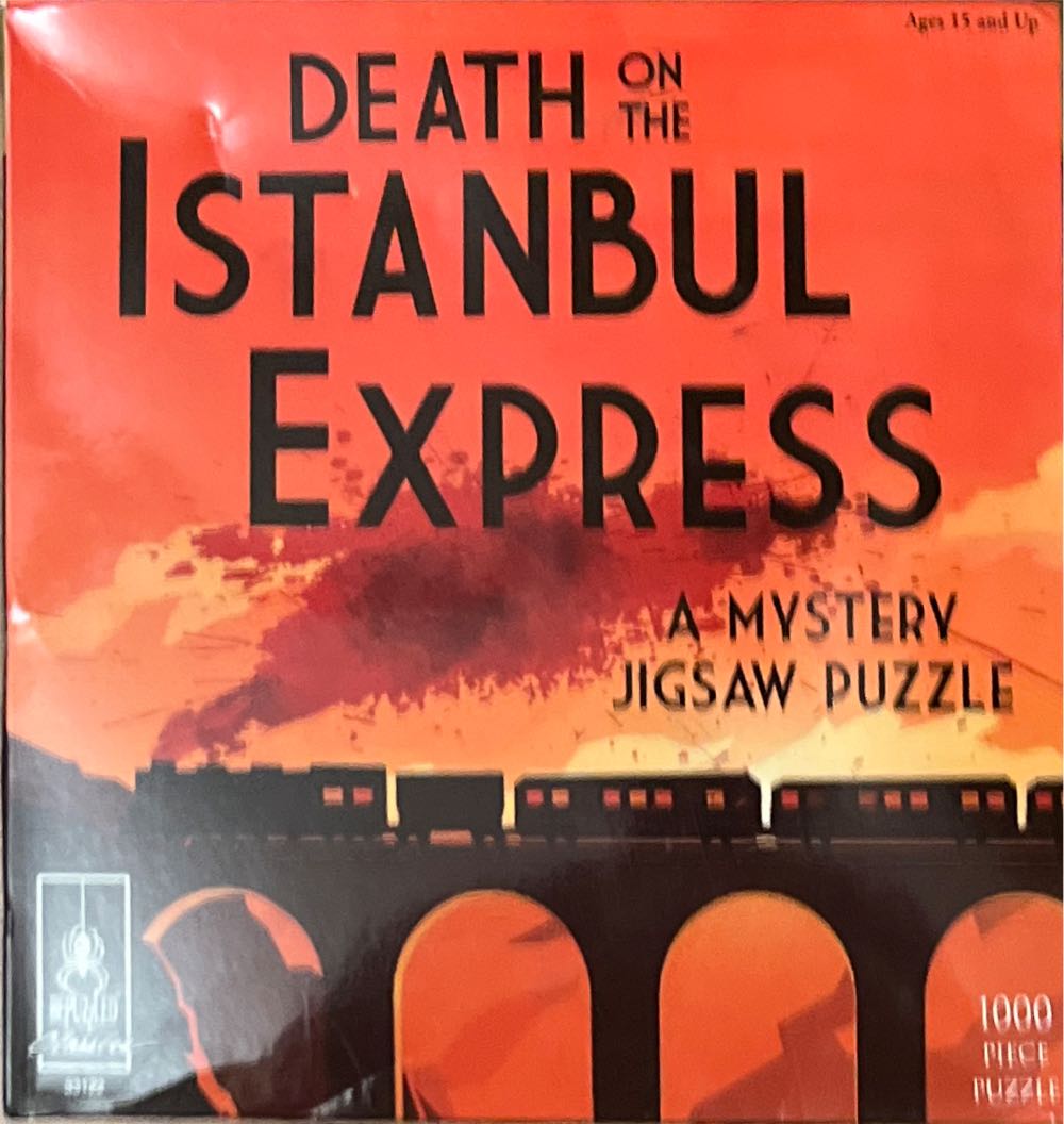 Mystery Jigsaw Mini Death On The Istanbul Express - Bepuzzled puzzle collectible [Barcode 023332331222] - Main Image 1