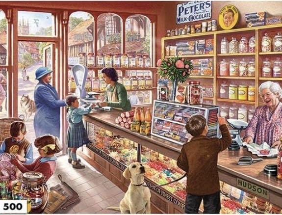 Steve Crisp 1 : Old Candy Store - White Mountain puzzle collectible - Main Image 2