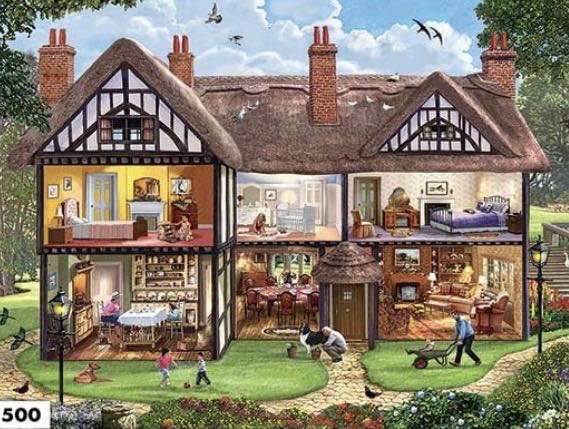 Steve Crisp 1 : Summer House - White Mountain puzzle collectible - Main Image 2