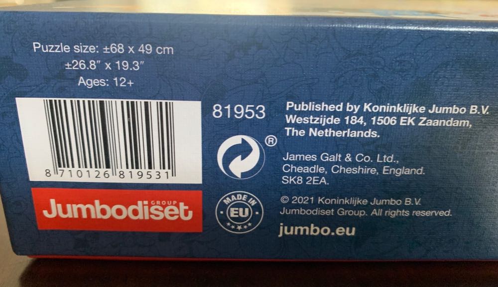 Queued Up! - Jumbo puzzle collectible [Barcode 8710126819531] - Main Image 4