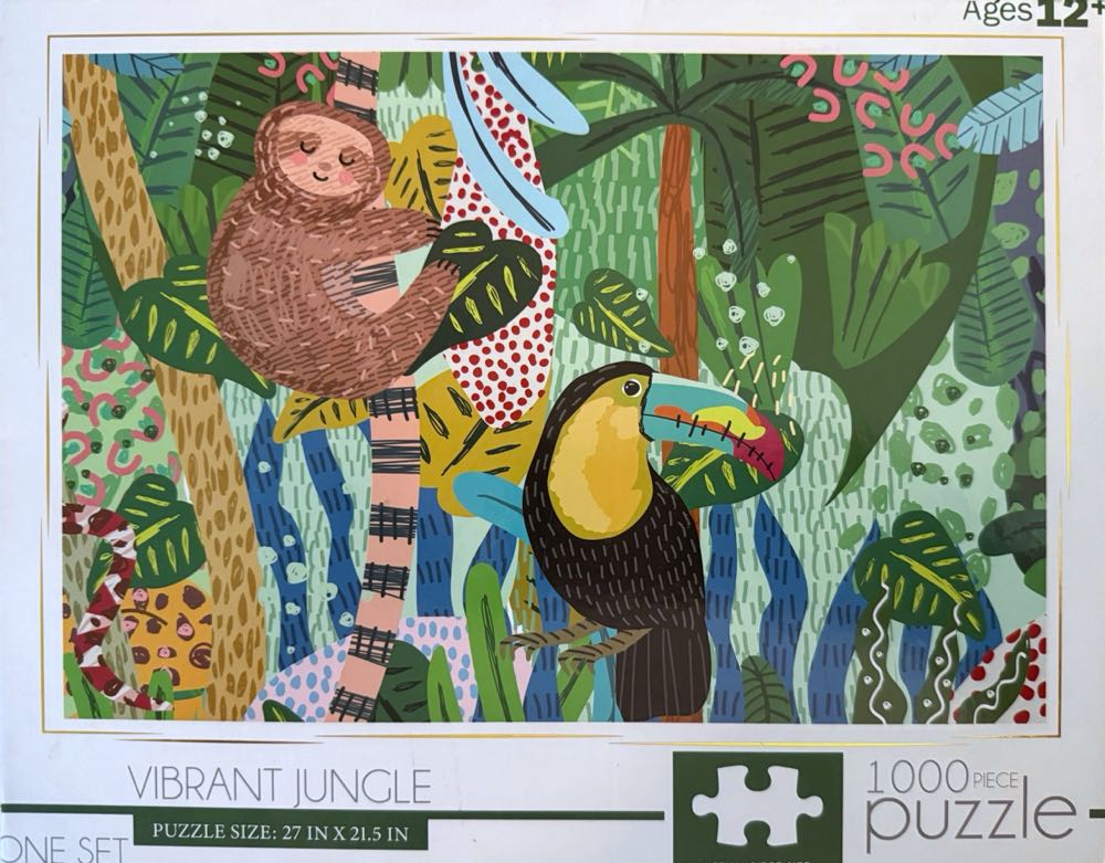 Vibrant Jungle*^ - RMS International puzzle collectible [Barcode 840287906790] - Main Image 2