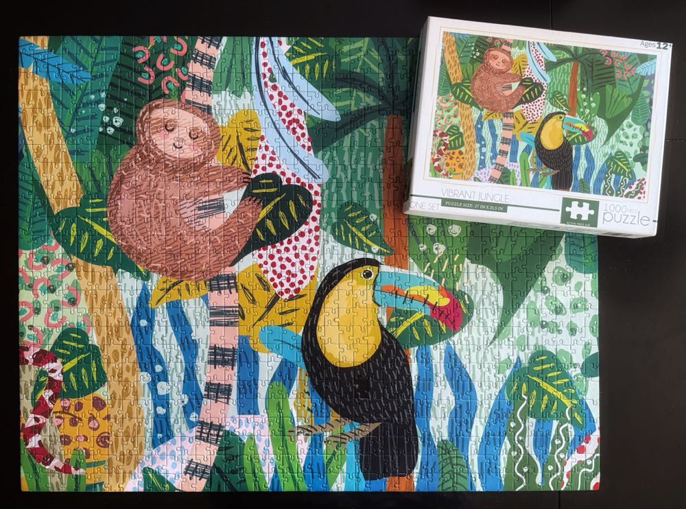 Vibrant Jungle*^ - RMS International puzzle collectible [Barcode 840287906790] - Main Image 3
