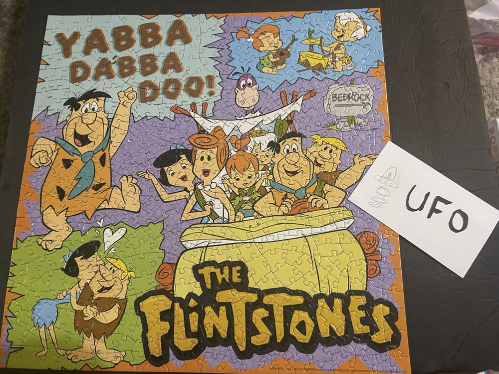 Hanna Barbera The Flintstones - Master Pieces puzzle collectible [Barcode 705988323683] - Main Image 2