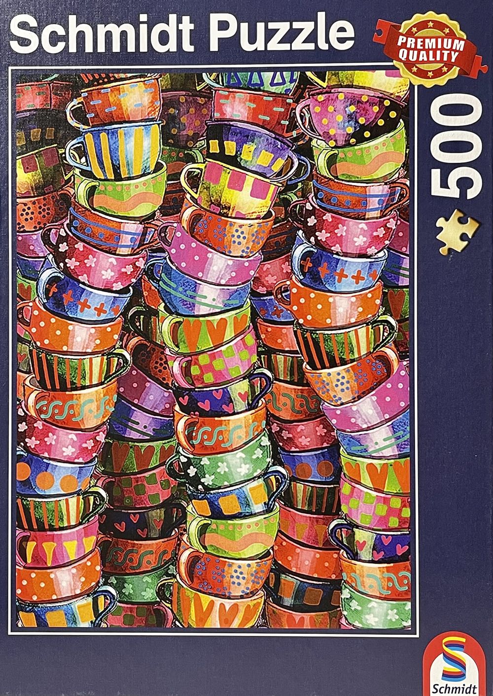 Colorful Cups🟦 - Schmidt Puzzle puzzle collectible [Barcode 4001504582289] - Main Image 3