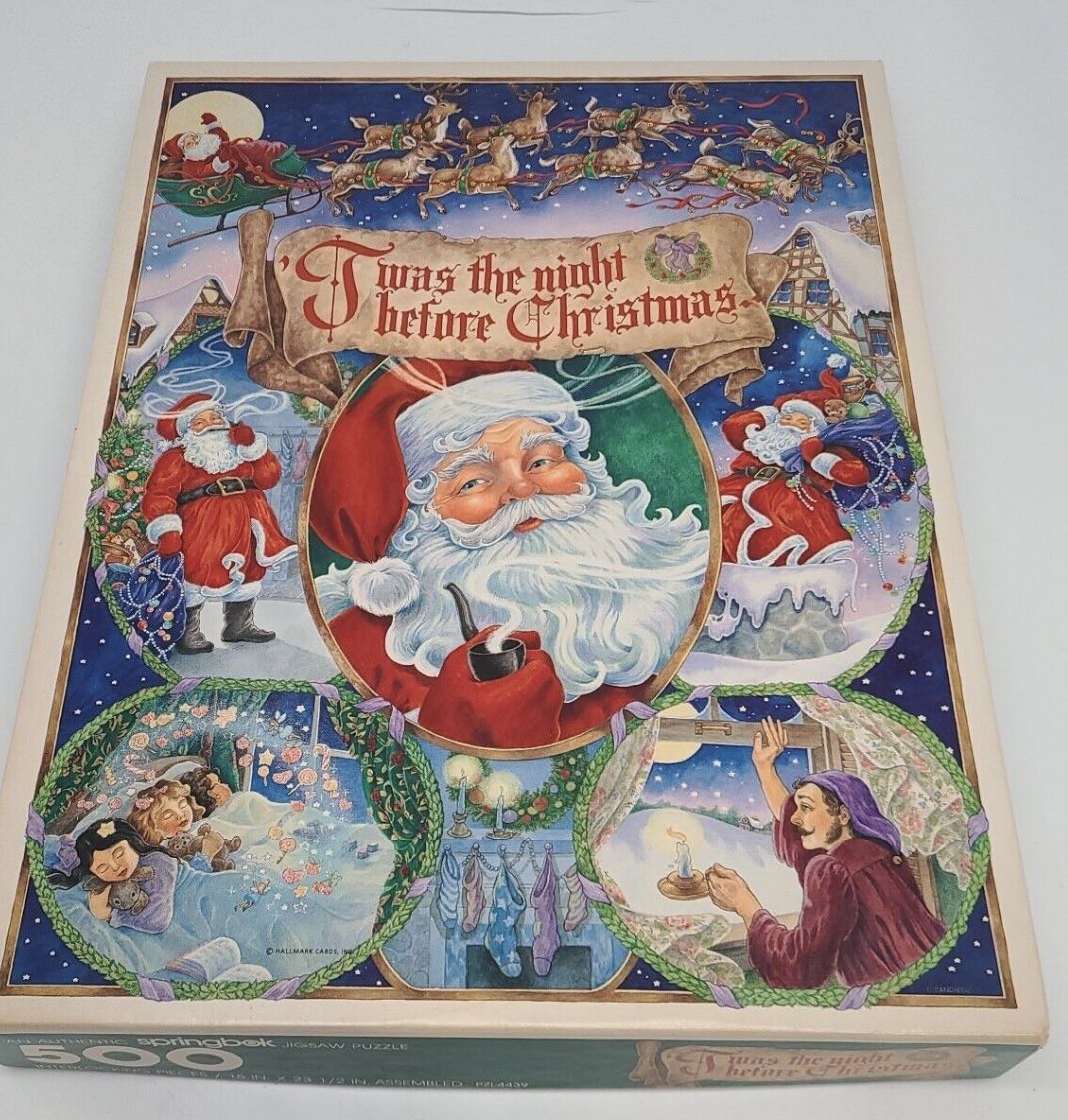 Twas the Night Before Christmas X - Springbok puzzle collectible - Main Image 2