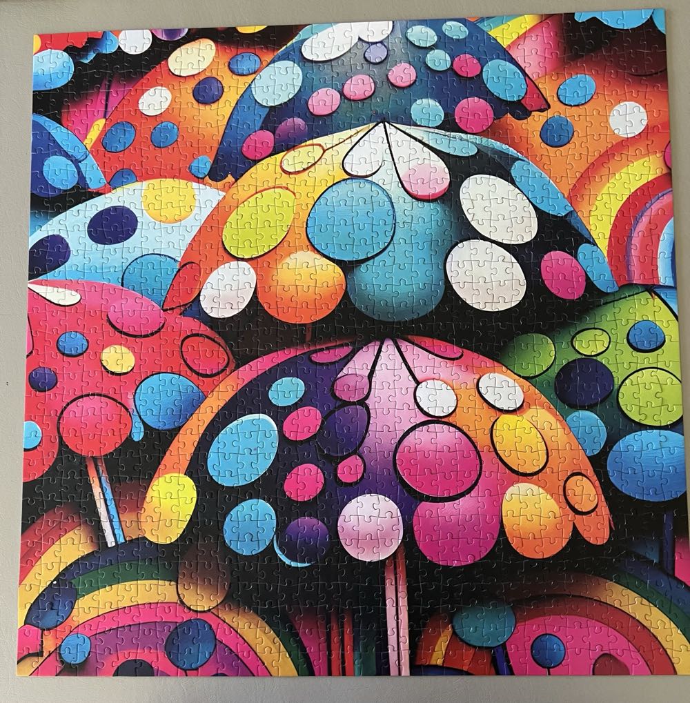 Colorful Umbrella - Yazz Puzzle puzzle collectible [Barcode 8699375067590] - Main Image 3