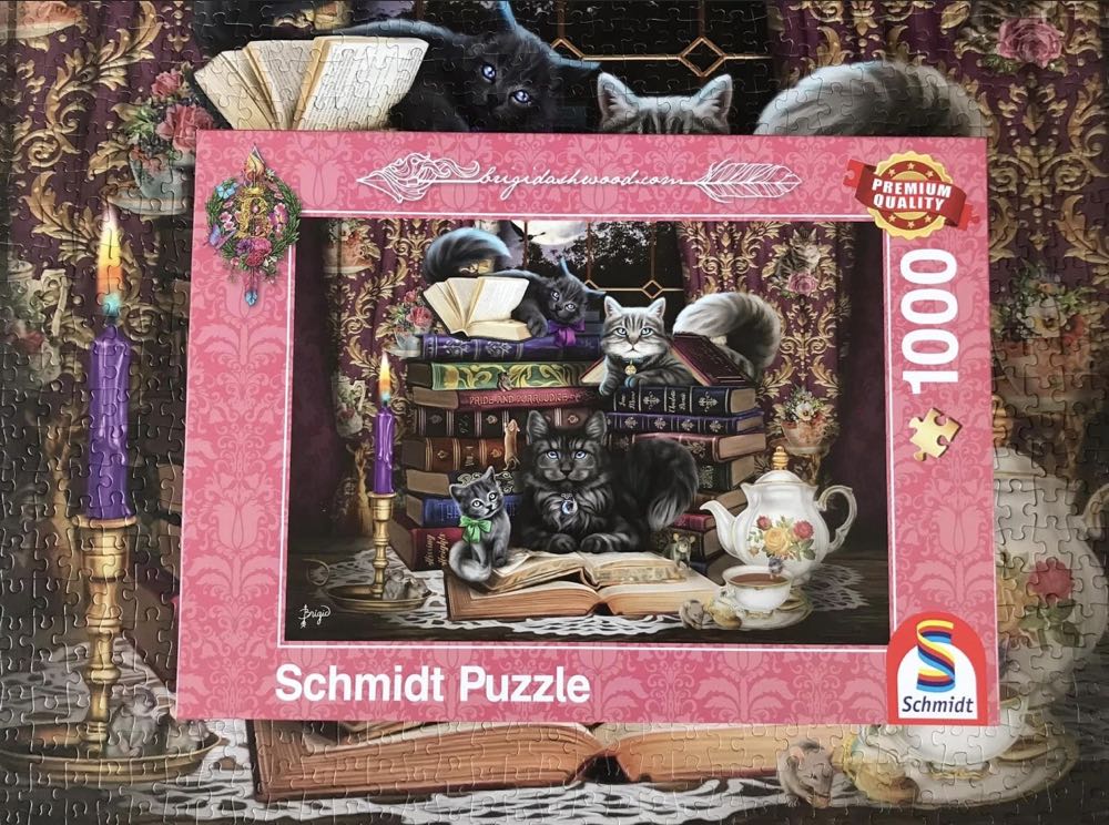 Storytime Cats - Schmidt Puzzle puzzle collectible [Barcode 4001504575342] - Main Image 4