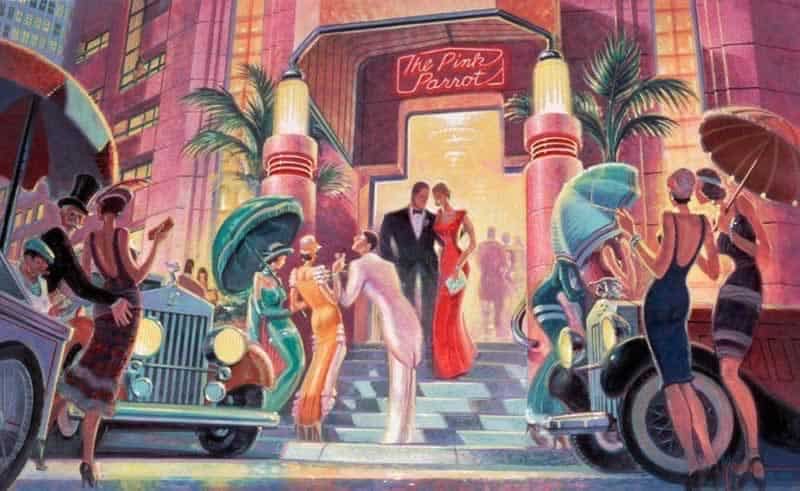 Pink Parrot Club NMOL NNK - Schmidt Puzzle puzzle collectible - Main Image 2