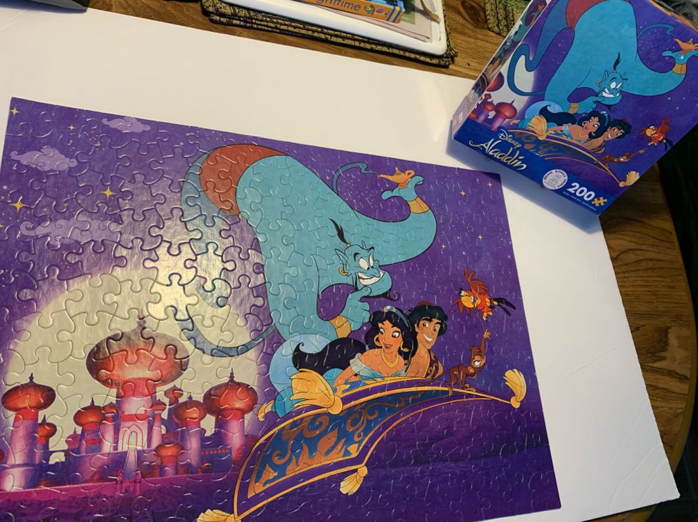 Aladdin -  Ceaco puzzle collectible [Barcode 021081221689] - Main Image 2