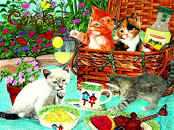 Heritage Puzzle O’ Christmas Tree By William Mangum 550 Pieces 24” X 18” Finished Size