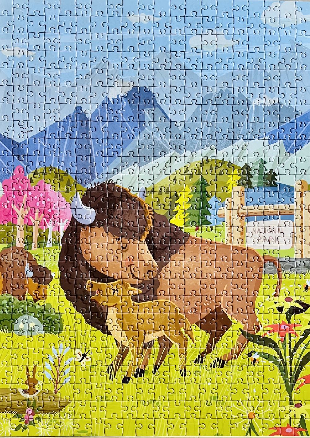 Wild And Wooly Puzzle - Gibbs Smith puzzle collectible [Barcode 9781423663928] - Main Image 2