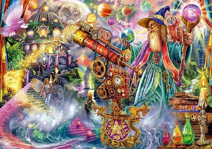 Wizard Magic Spell - Educa puzzle collectible [Barcode 8412668196162] - Main Image 2