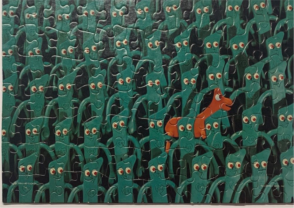 The Gumby’s Are Coming! - Springbok 🇺🇸 puzzle collectible - Main Image 3