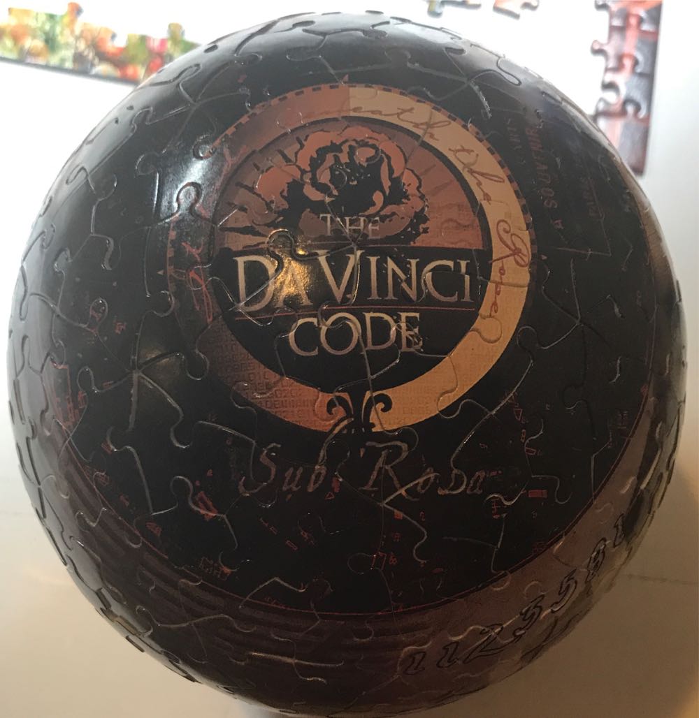 The Da Vinci Code - Rose Art puzzle collectible [Barcode 072348316501] - Main Image 2