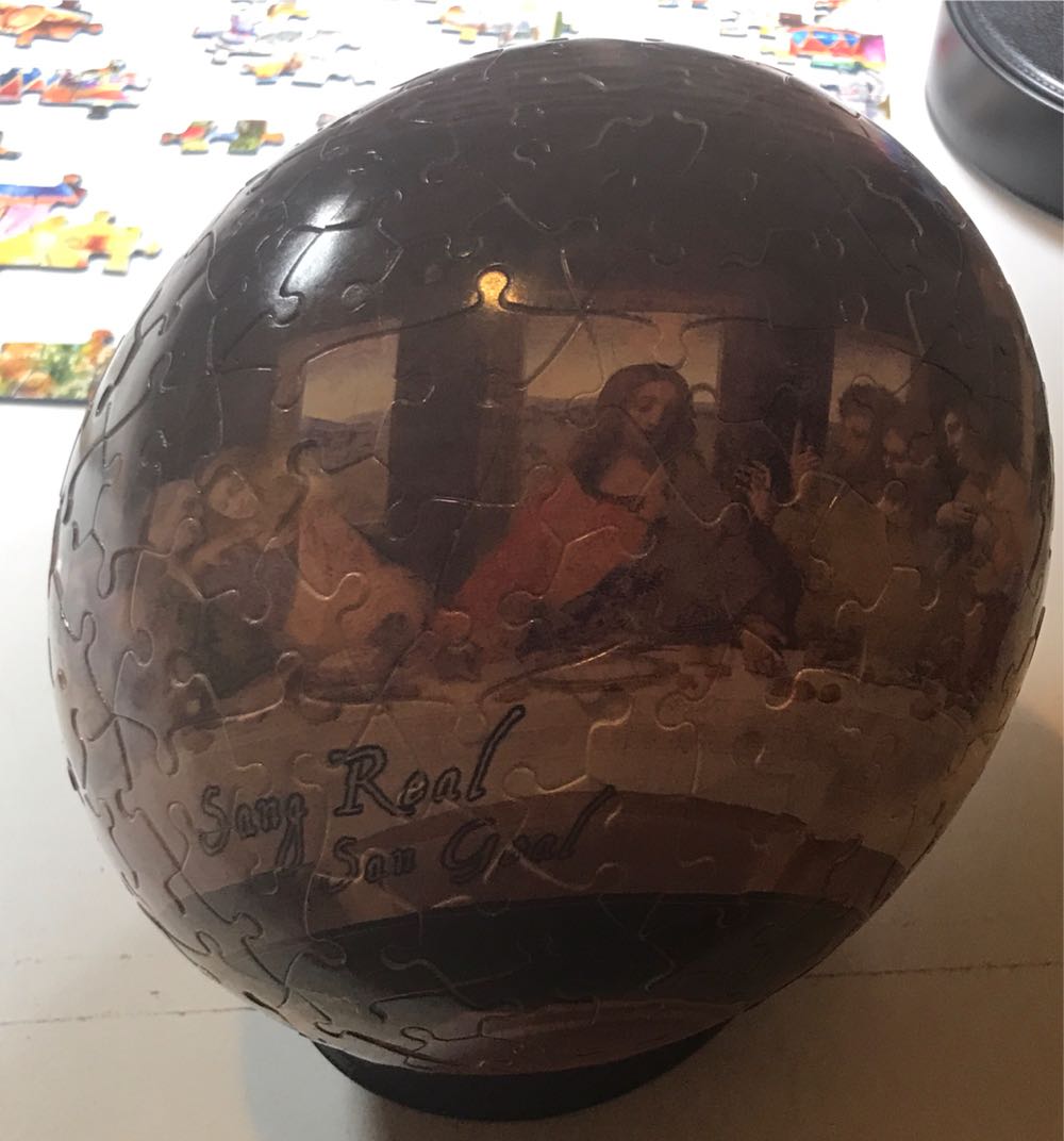 The Da Vinci Code - Rose Art puzzle collectible [Barcode 072348316501] - Main Image 4