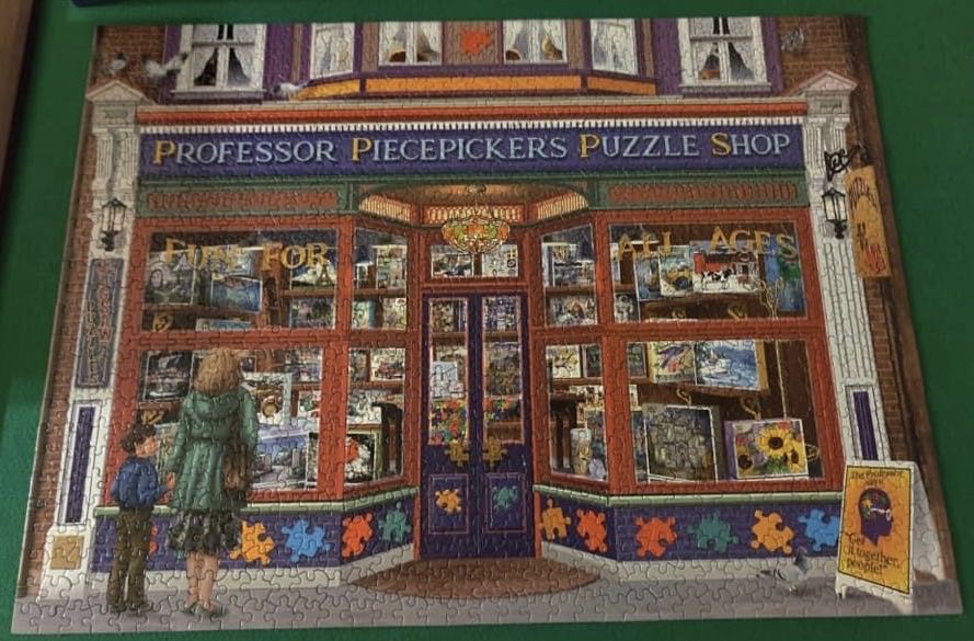 Professor Piecepicker’s Puzzle Shop - SunsOut 🇺🇸 puzzle collectible - Main Image 2