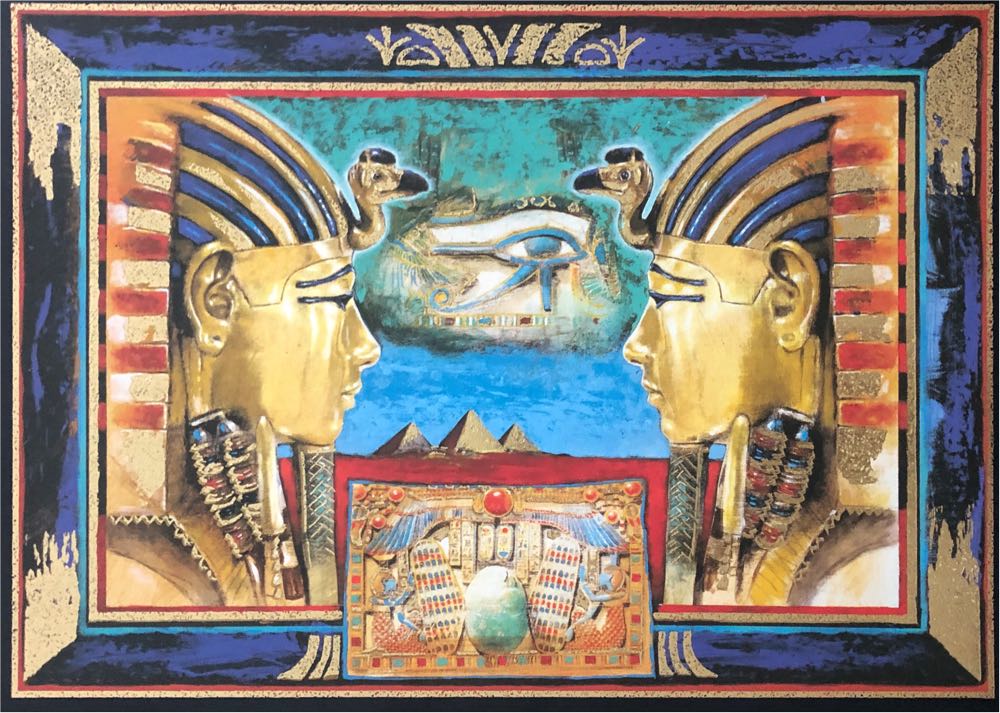 Horus Egyptian Sun God 🟦 - Ravensburger puzzle collectible [Barcode 4005556164066] - Main Image 2