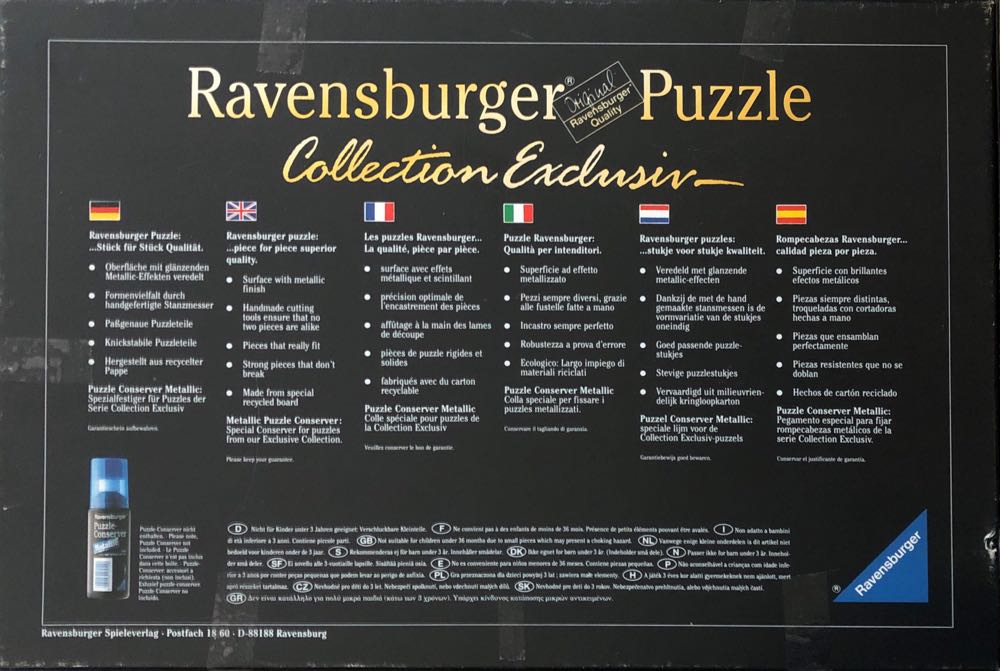 Horus Egyptian Sun God 🟦 - Ravensburger puzzle collectible [Barcode 4005556164066] - Main Image 3