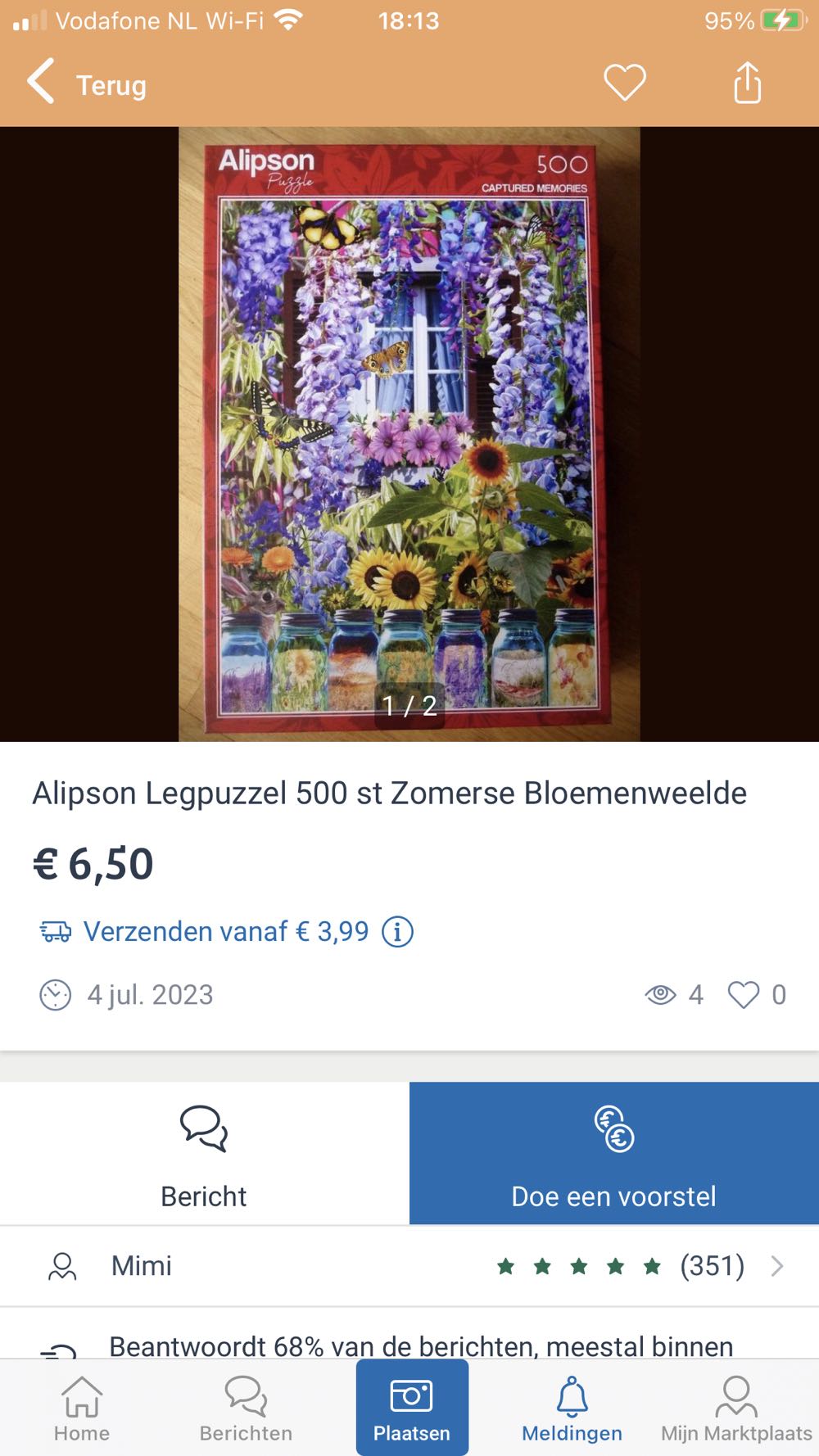 Captured Memories - Alipson puzzle collectible [Barcode 3770001500058] - Main Image 3