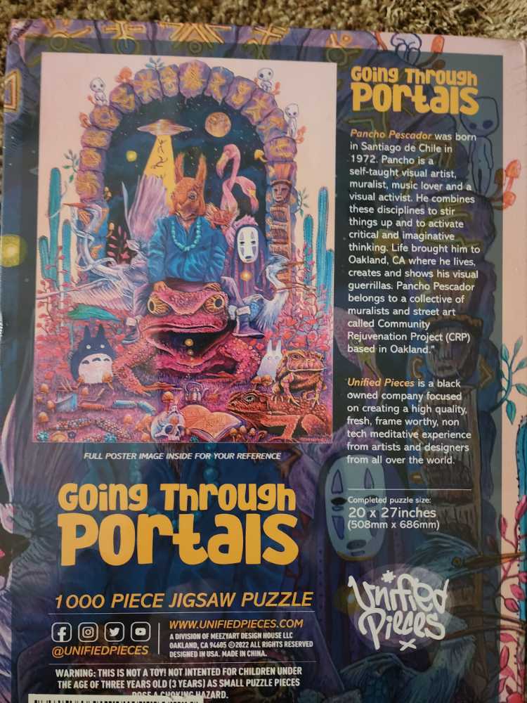 Going Through The Portals - Unified Pieces puzzle collectible - Main Image 2