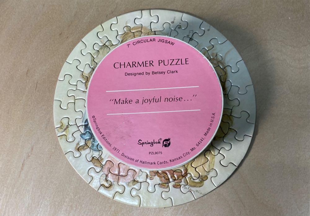 “Make A Joyful Noise…” - Springbok puzzle collectible - Main Image 3