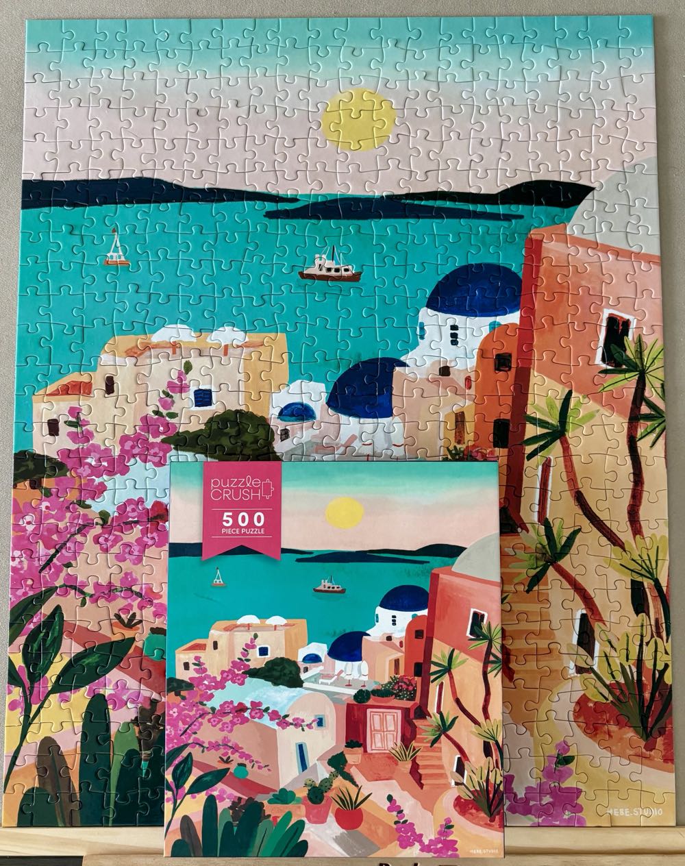 Santorini- GONE - puzzle CRUSH puzzle collectible [Barcode 810062260348] - Main Image 2