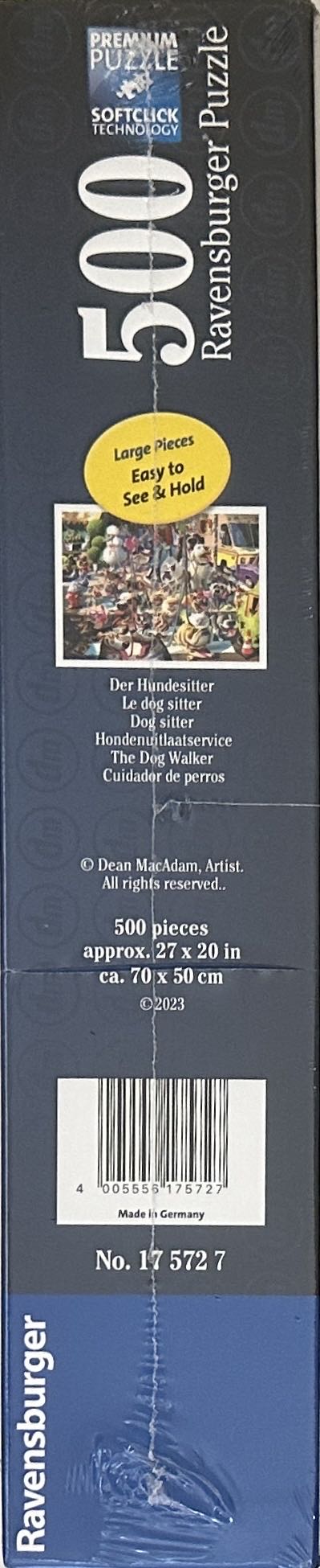 The Dog Walker - Ravensburger puzzle collectible [Barcode 4005556175727] - Main Image 2