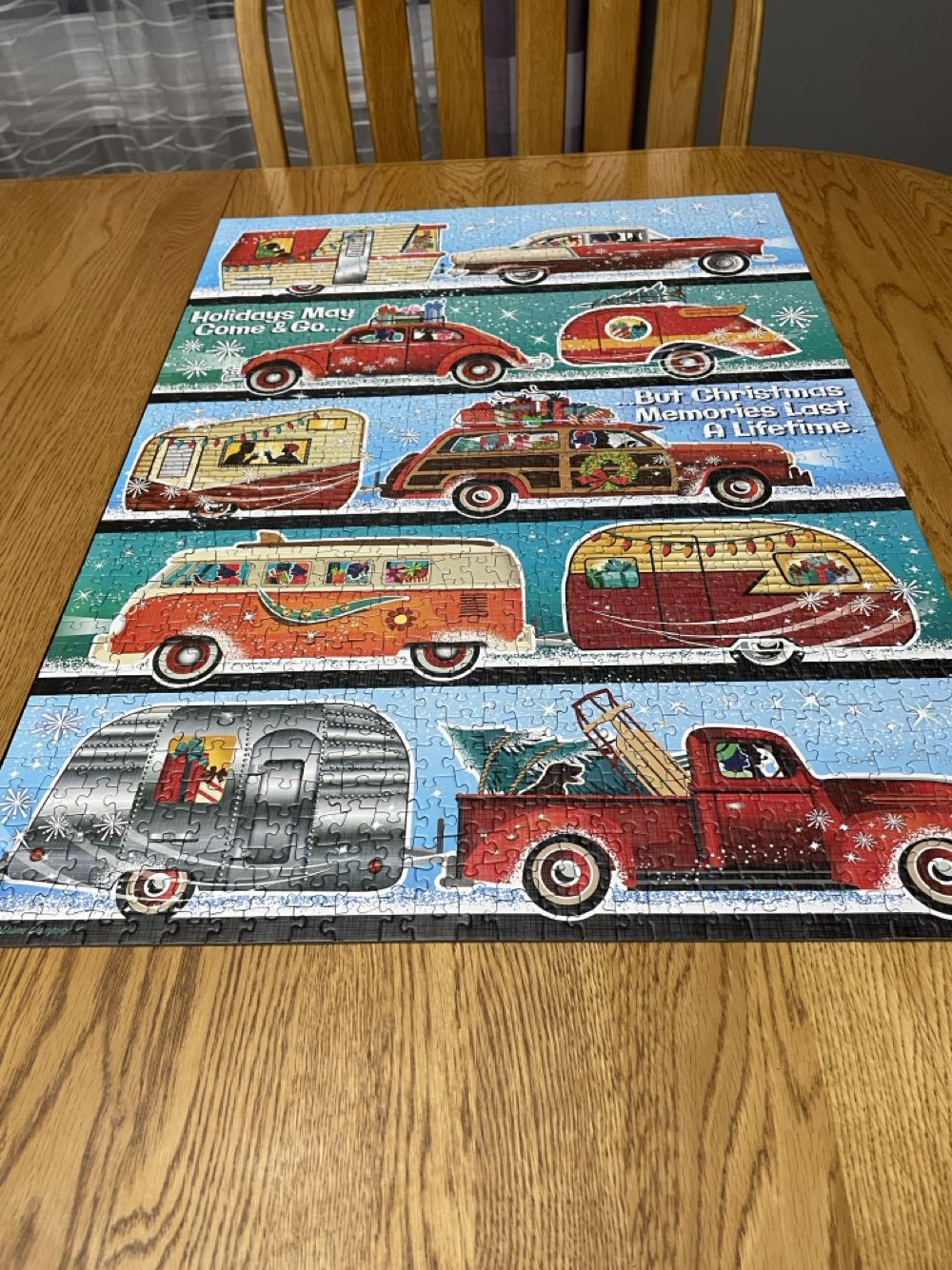 Holiday Hustle - Cobble Hill puzzle collectible [Barcode 625012400107] - Main Image 4