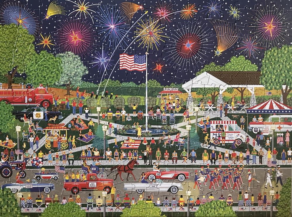 *4th Of July Night Parade - Spillsbury Puzzle Co. puzzle collectible [Barcode 810061444053] - Main Image 2