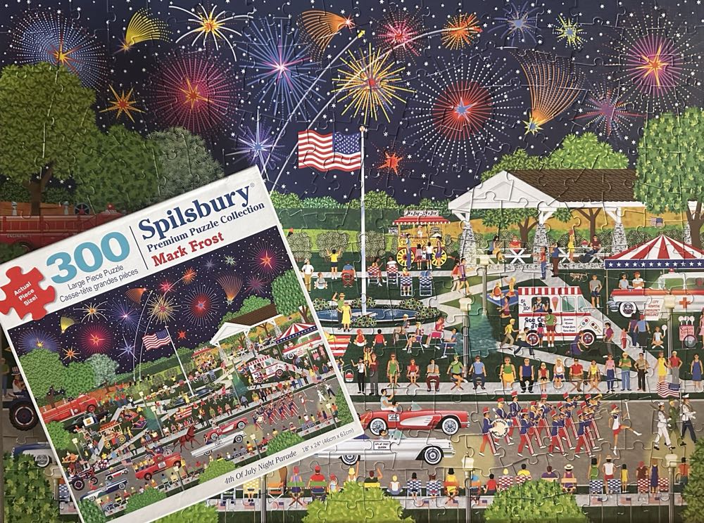 *4th Of July Night Parade - Spillsbury Puzzle Co. puzzle collectible [Barcode 810061444053] - Main Image 3