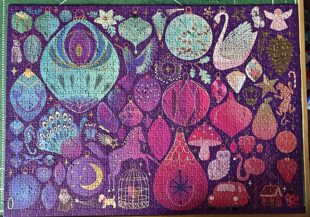 Christmas Cornucopia - Elana Essex Designs puzzle collectible - Main Image 2