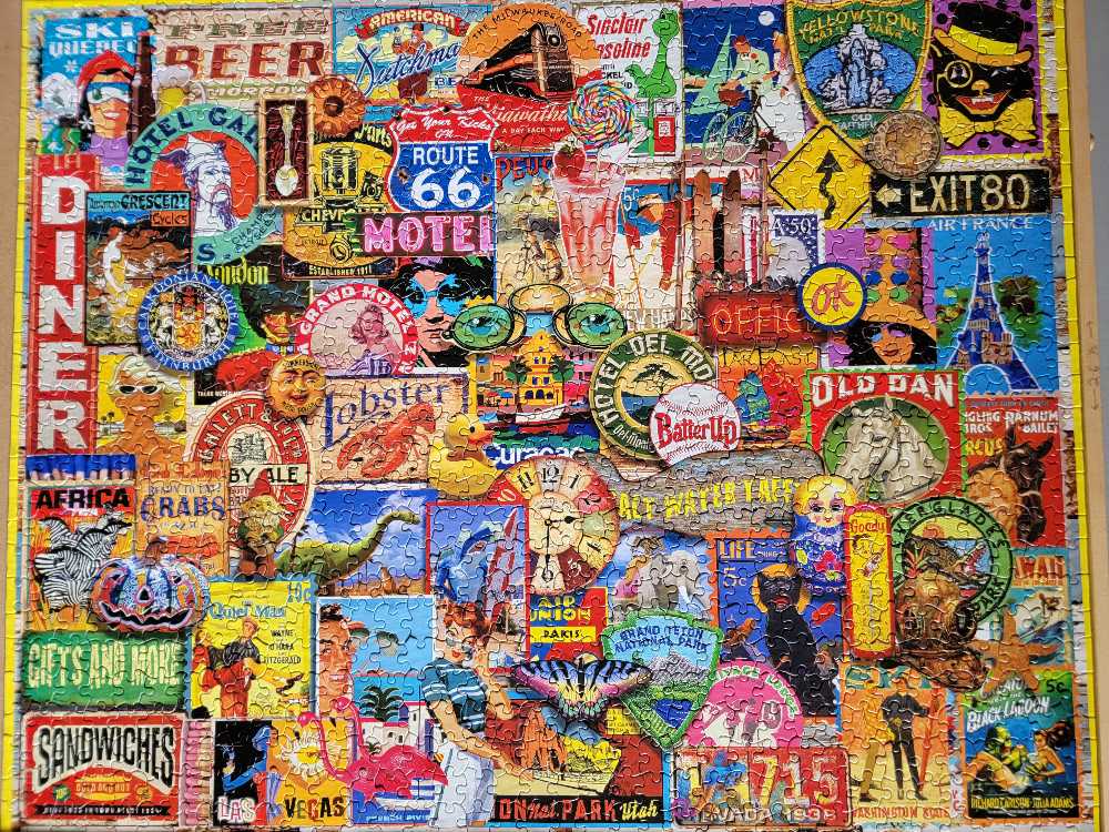 Potpourri - 617, 5/12/24 - White Mountain puzzle collectible [Barcode 724819266937] - Main Image 2