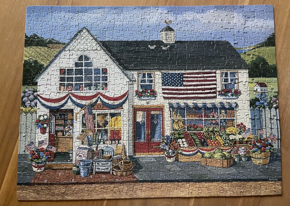 4th of July Market - Bits And Pieces puzzle collectible [Barcode 704812104634] - Main Image 2