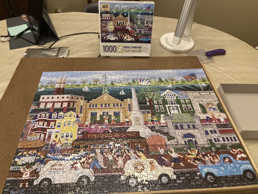 A Visit To Southie - Bits & Pieces puzzle collectible - Main Image 2