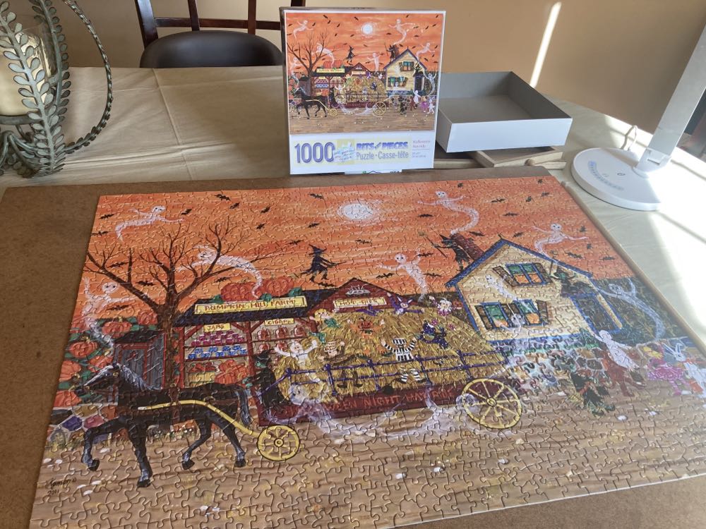 Halloween Hayride - Bits & Pieces puzzle collectible - Main Image 2