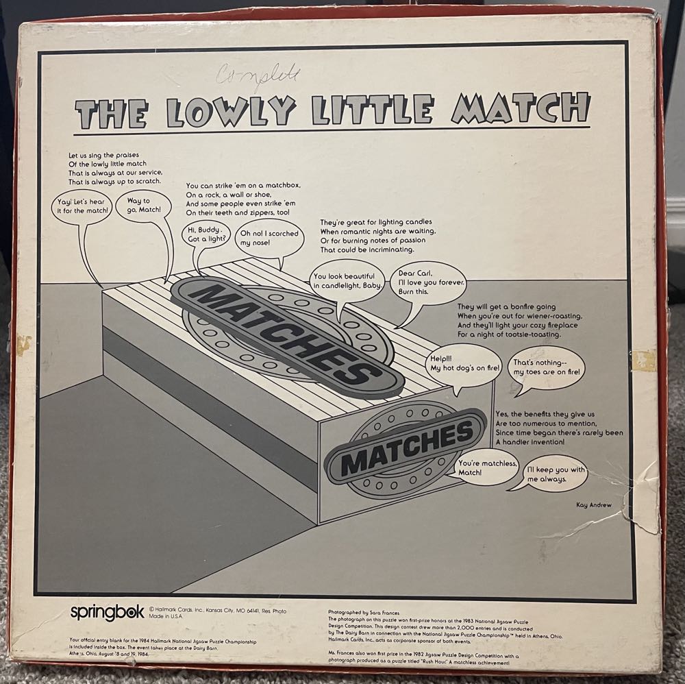 Strike One! - Springbok puzzle collectible - Main Image 2