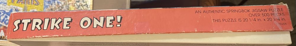 Strike One! - Springbok puzzle collectible - Main Image 3