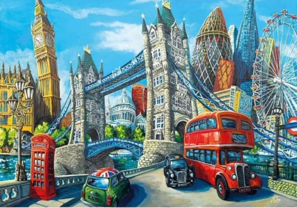 This Is London - Wenthworth Wooden Puzzles puzzle collectible [Barcode 6050265362867] - Main Image 3