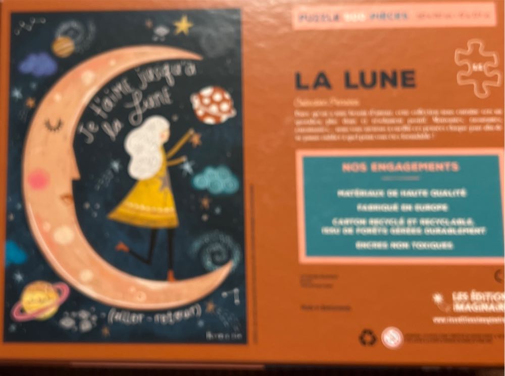 The Moon - Imaginary Edition puzzle collectible - Main Image 2