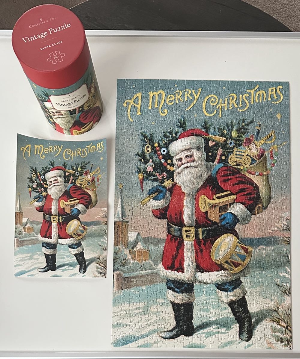 Santa Claus - Cavalinni & Co puzzle collectible [Barcode 9781635448917] - Main Image 2