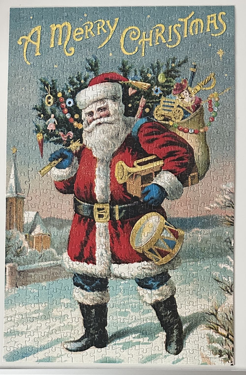 Santa Claus - Cavalinni & Co puzzle collectible [Barcode 9781635448917] - Main Image 3