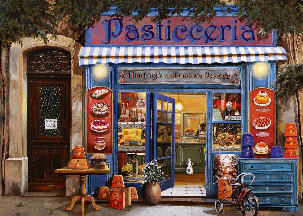 La Pasticceria / The Pastry Shop - Alipson puzzle collectible [Barcode 3770001500331] - Main Image 2