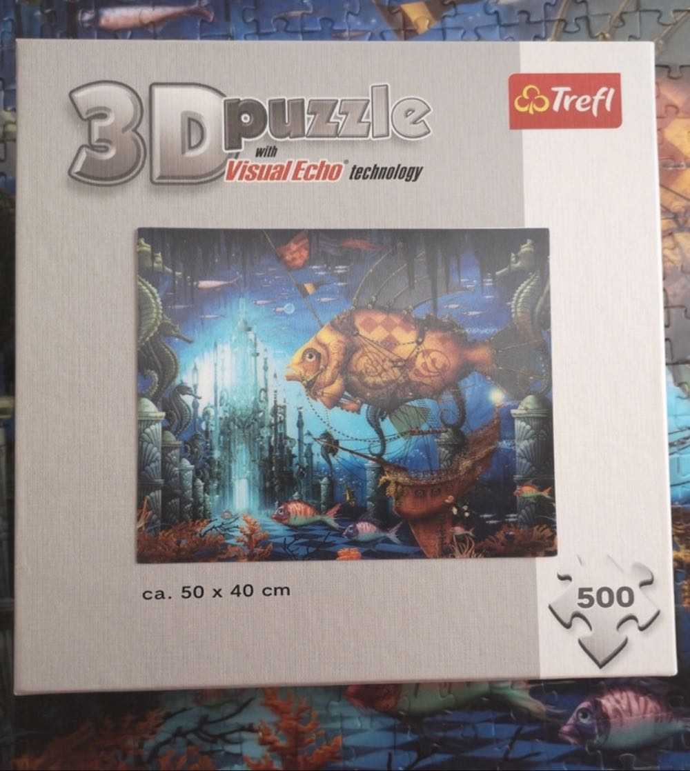 Underwater 🟦 - Trefl puzzle collectible [Barcode 5900511350586] - Main Image 4