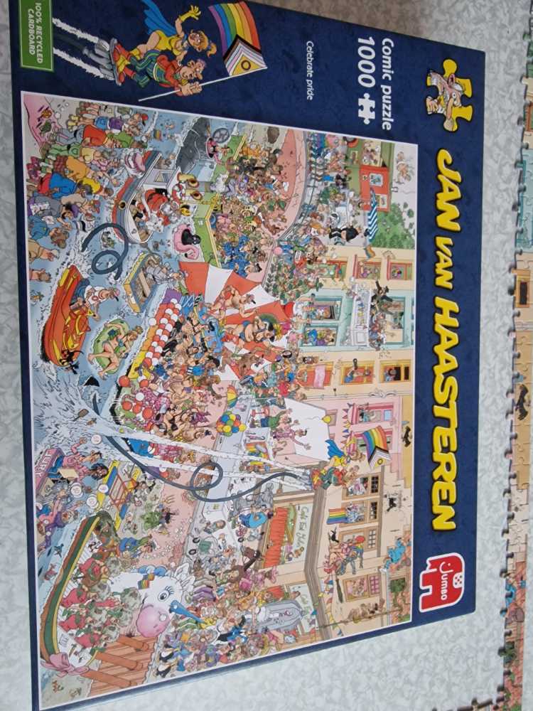 Celebrate Pride - Jumbo 1000 puzzle collectible [Barcode 8710125047607] - Main Image 2