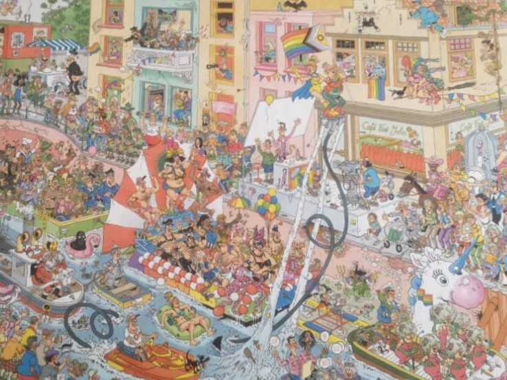 Celebrate Pride - Jumbo 1000 puzzle collectible [Barcode 8710125047607] - Main Image 4