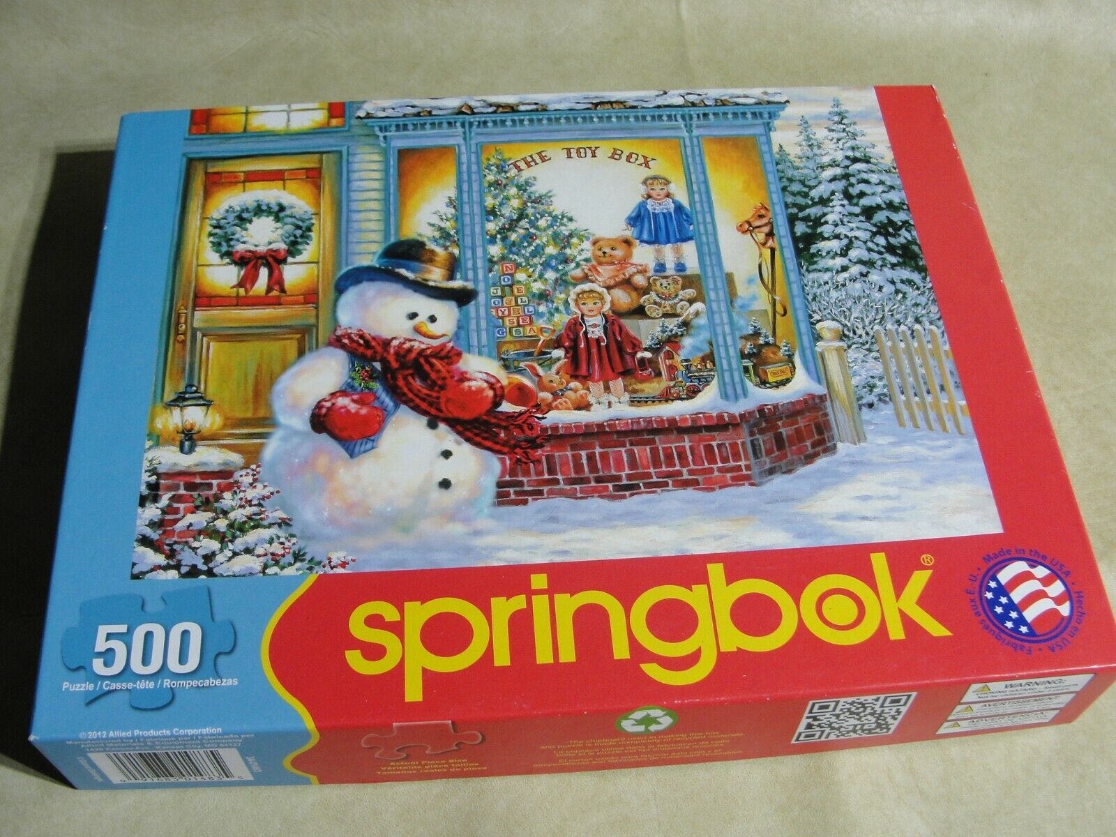 Frosty’s Toy Box - Springbok puzzle collectible - Main Image 2