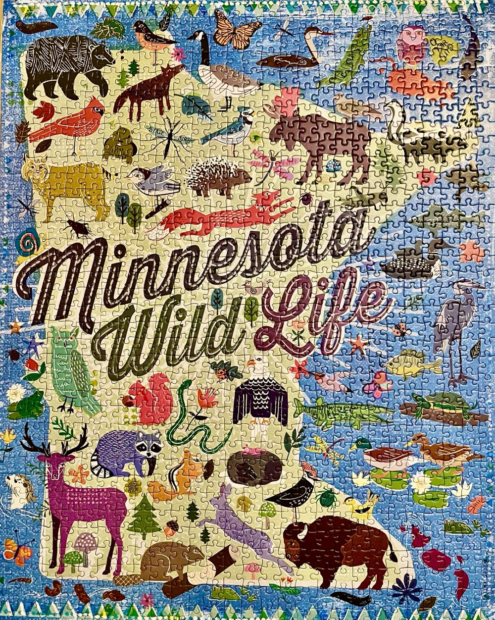 Minnesota Wild Life - Patina puzzle collectible - Main Image 2
