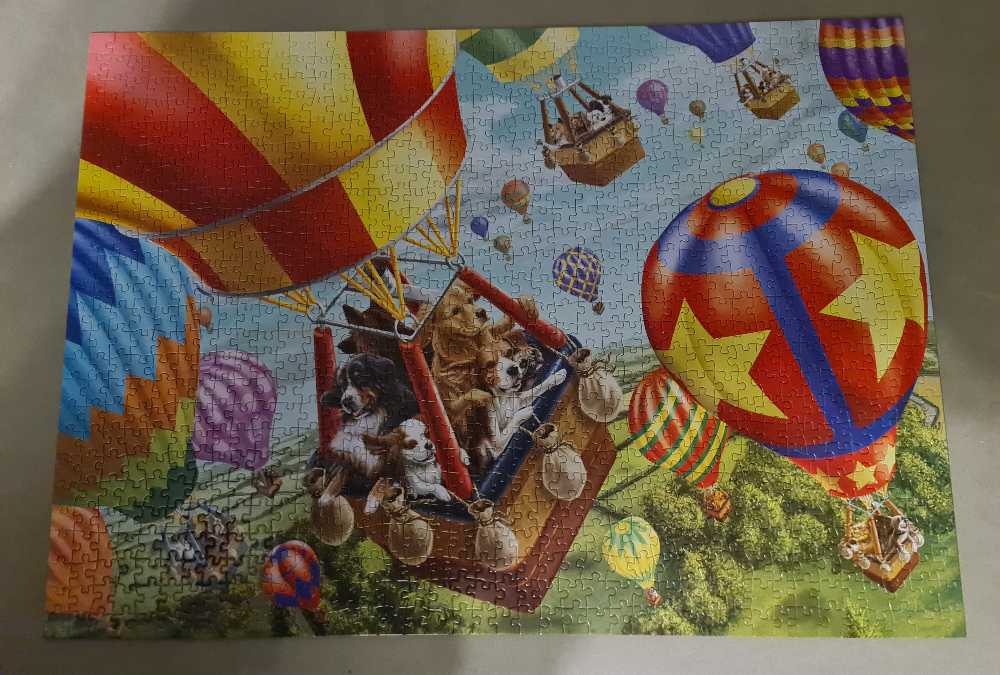 Flying Dogs - Huadada puzzle collectible - Main Image 2