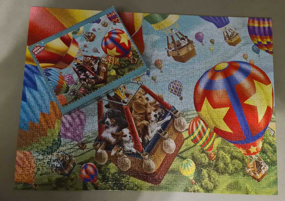 Flying Dogs - Huadada puzzle collectible - Main Image 3
